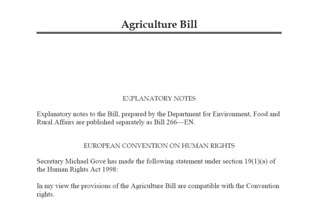 Commons Passes Ag Bill