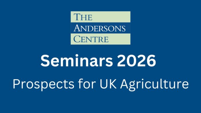 Prospects for UK Agriculture 2026 – Seminar Agenda