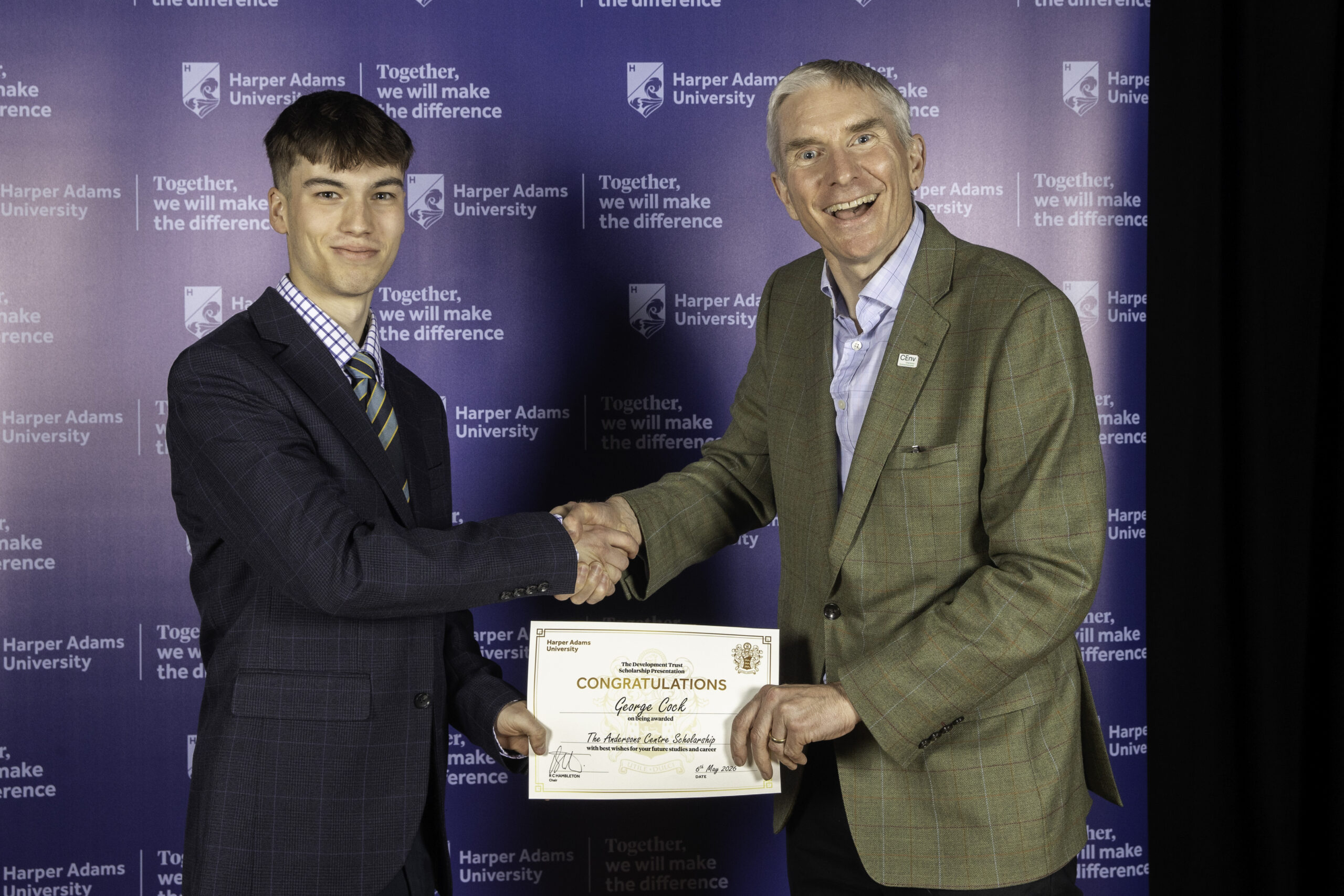 George Cock Scholar for 2026-27