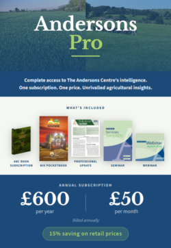 Andersons Pro Subscription